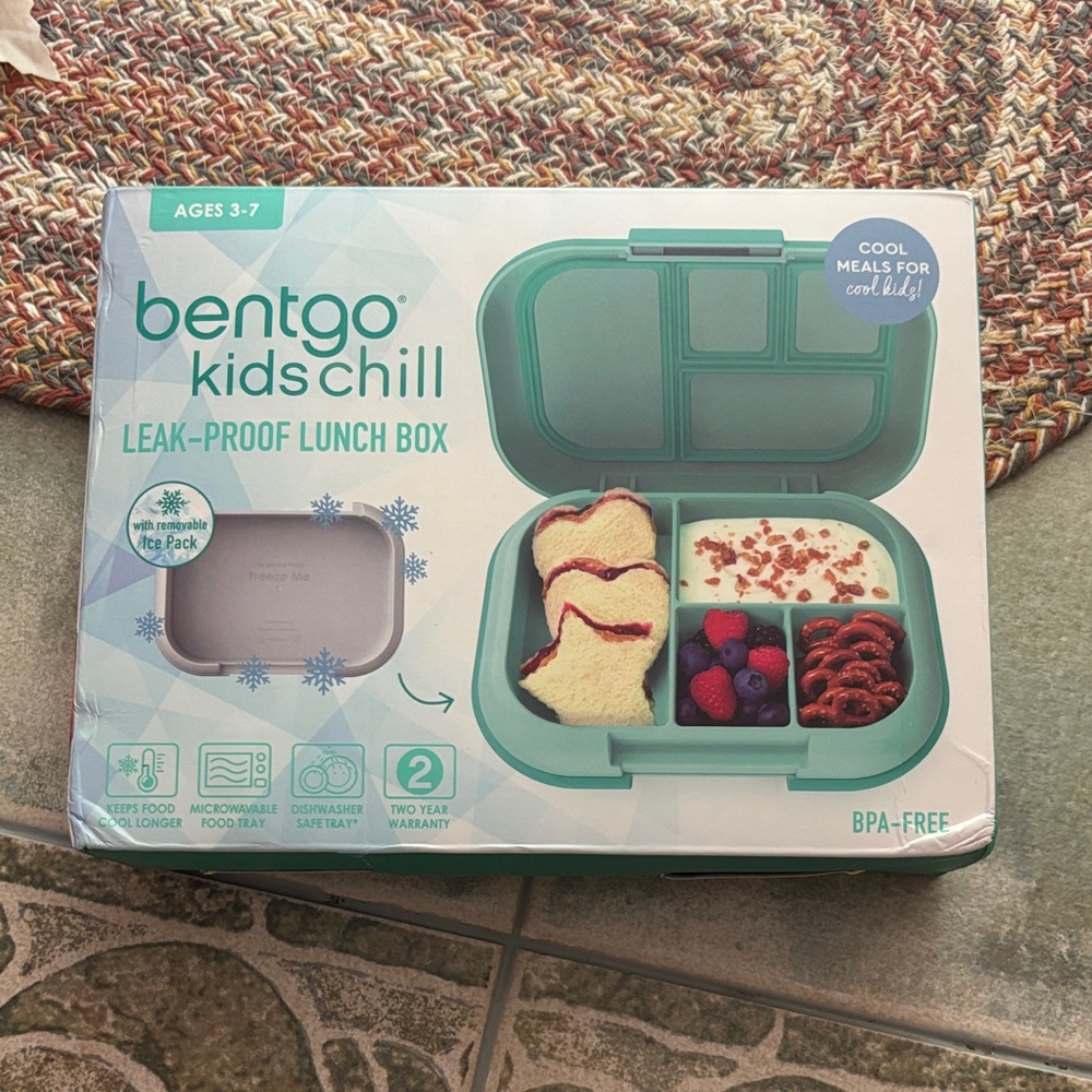 Bentgo Kids Chill Lunch Box in Teal